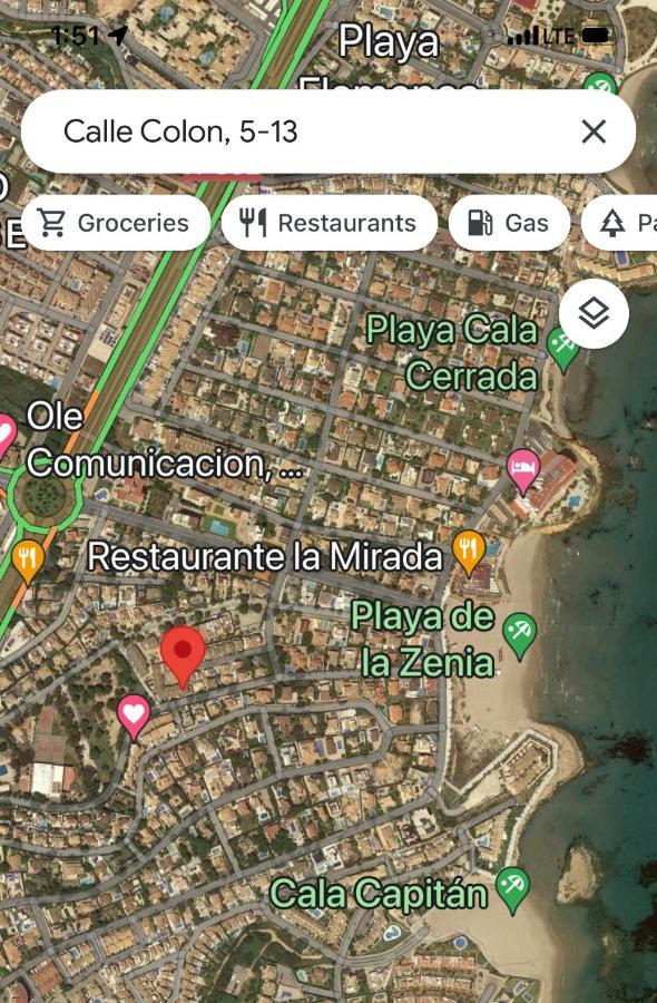 Orihuela Costa 2-Bedroom 1-Bath Renovated Vacation Rental On La Zenia Beach Exterior photo